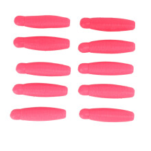 Pesca con esche morbide per acqua dolce, esche realistiche dall'aspetto realistico, esche artificiali con texture a fossette, esche morbide profumate