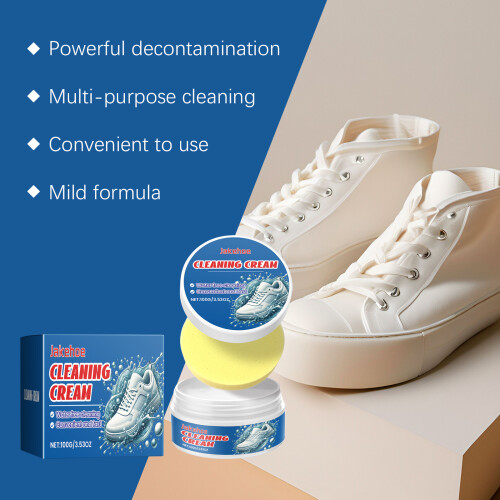 White Shoe Cleaning Cream - Stain Remover 2