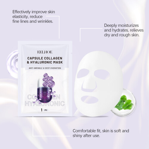 Kollagen-Maske: Hydratisiert & Strafft 2