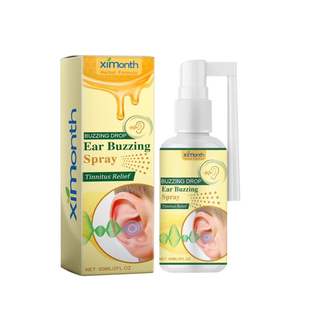 Tinnitus & Ear Discomfort Relief Spray, Earwax Cleaning