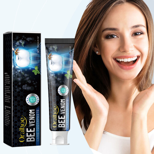 Bee-Poison Stain Removal Toothpaste Fresh Breath Whitening Mint 1