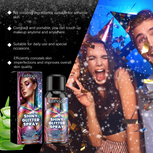 Bühnen-Makeup Glitzer-Spray für Tanz 1