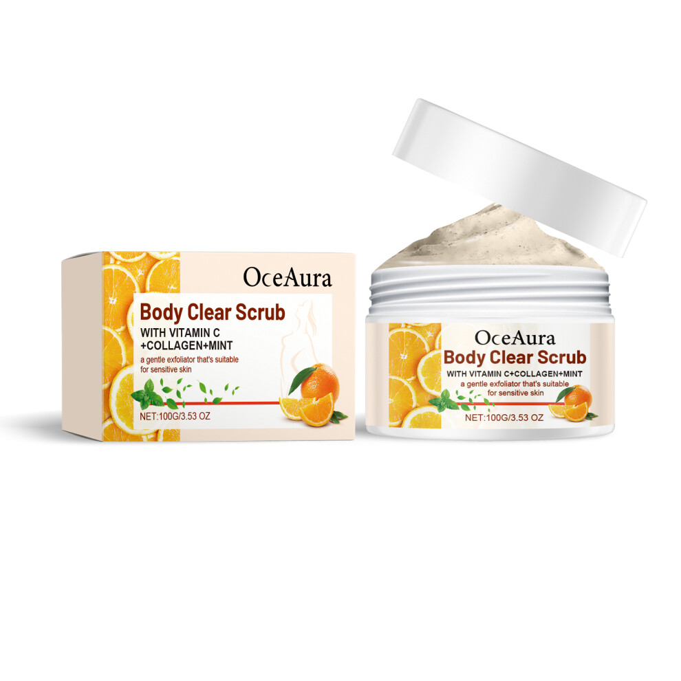 Orange Vitamin C Body Scrub - Exfoliating & Nourishing