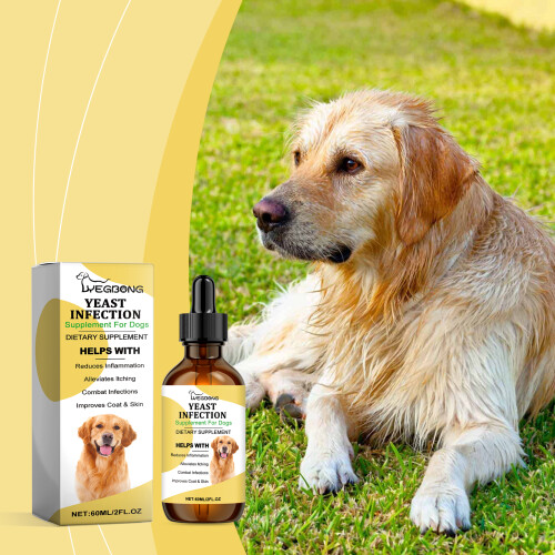 Pet Herbal Yeast Supplement: Soothe External Skin 1