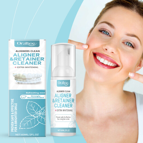 Braces Cleansing Mousse for Teeth and Mouth Freshness 1