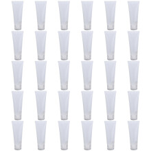Indispensable pour les voyages : tubes cosmétiques vides, emballage étanche pour échantillons de lotion et produits de toilette, couvercle