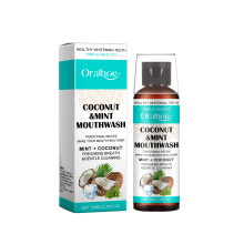Coconut Mint Mouthwash - Remove Stains, Freshen Breath, Clean Teeth