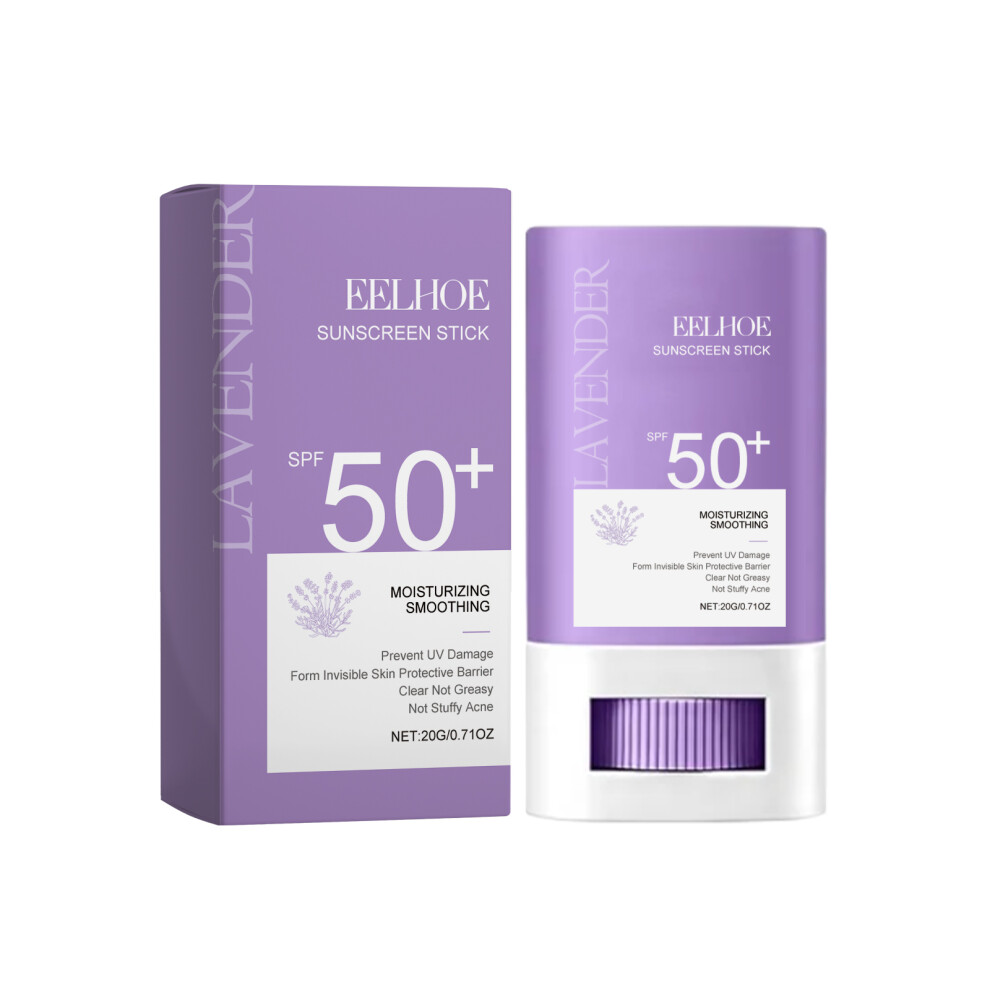 Lavender UV Protection Cream Brightening Hydrating Non-Greasy