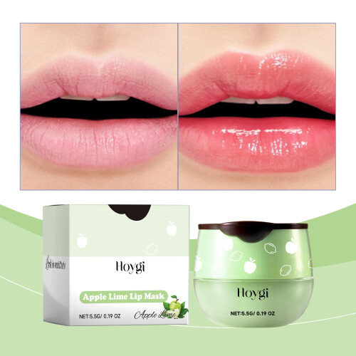 Green Apple Lip Mask - Moisturizing, Reduce Lines, Prevent Cracks 1
