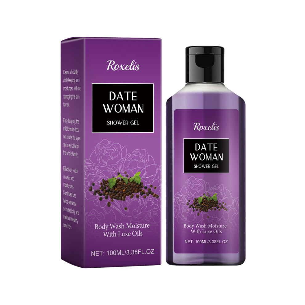 Herbal Shower Gel: Nourishes Cleanses Moisturizes Jasmine Fragrance