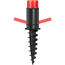 Kestävä rantavarjon hiekka-ankkuri, materiaali: korkealaatuinen metallinen kannettava jalusta ulkoseikkailuihin, yleinen yhteensopiva erilaisten