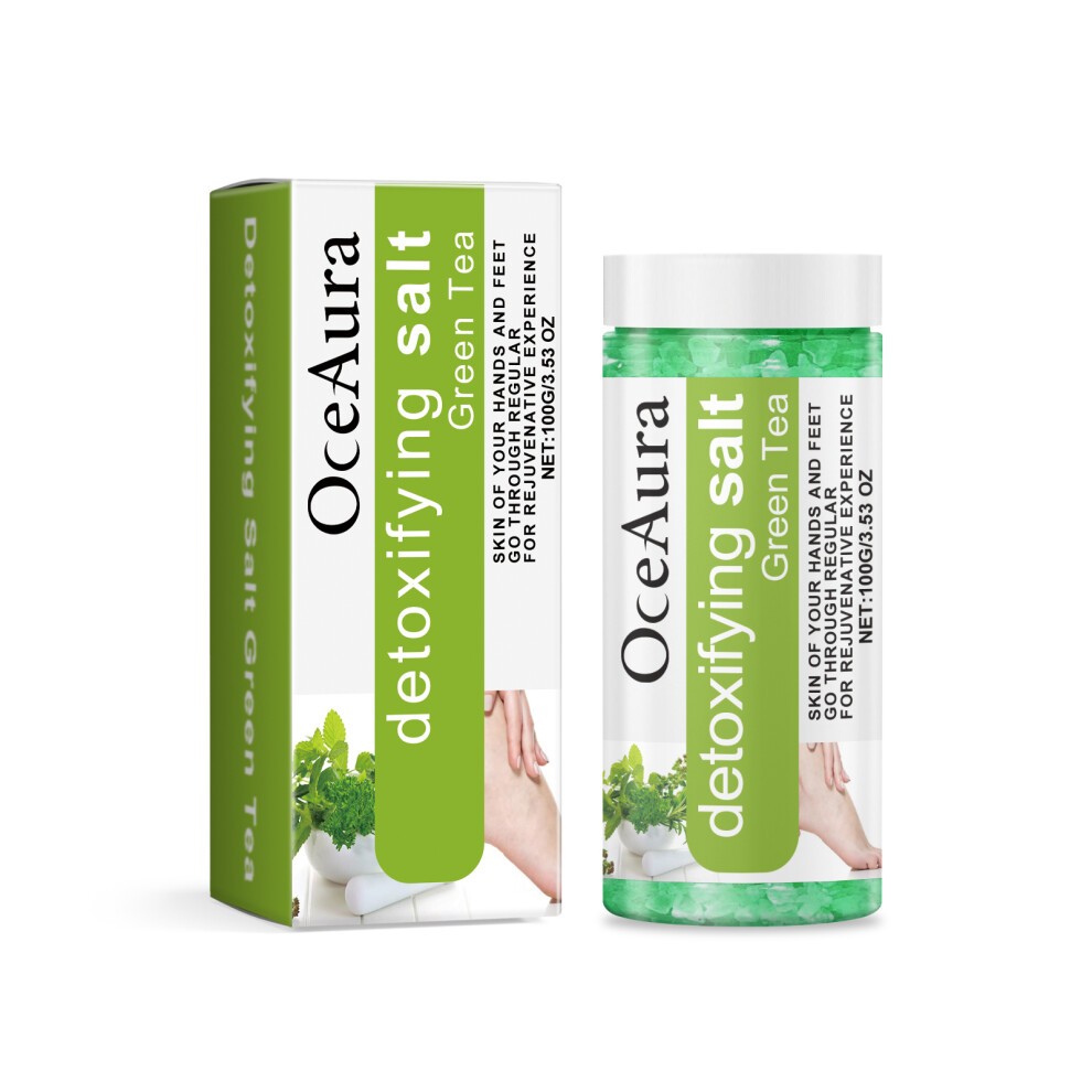 Green Tea-Flavored Foot Bath Salt