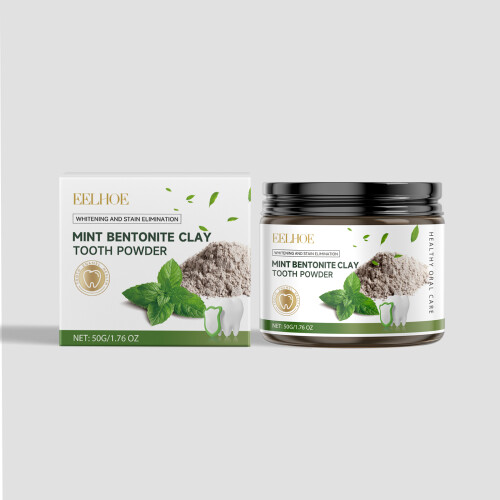 Peppermint Volcanic Ash Whitening Teeth Powder