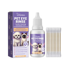 Pet Eye Wash: Cleans Eye Dirt for Cats & Dogs