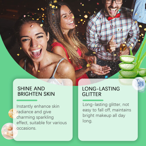 Farbglitzer-Spray für Haar & Körper 2