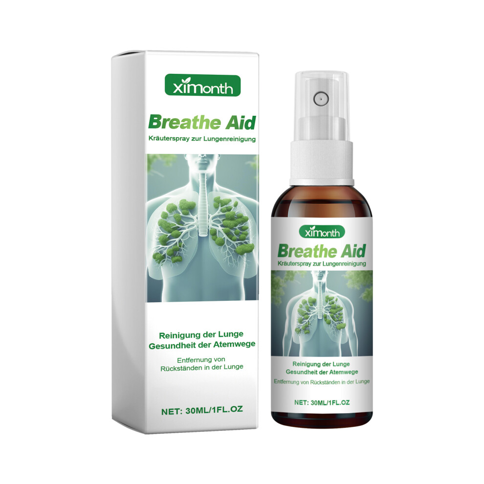 Breathe Aid KrÃ¤uterspray for Throat Soothing and Lung Cleansing