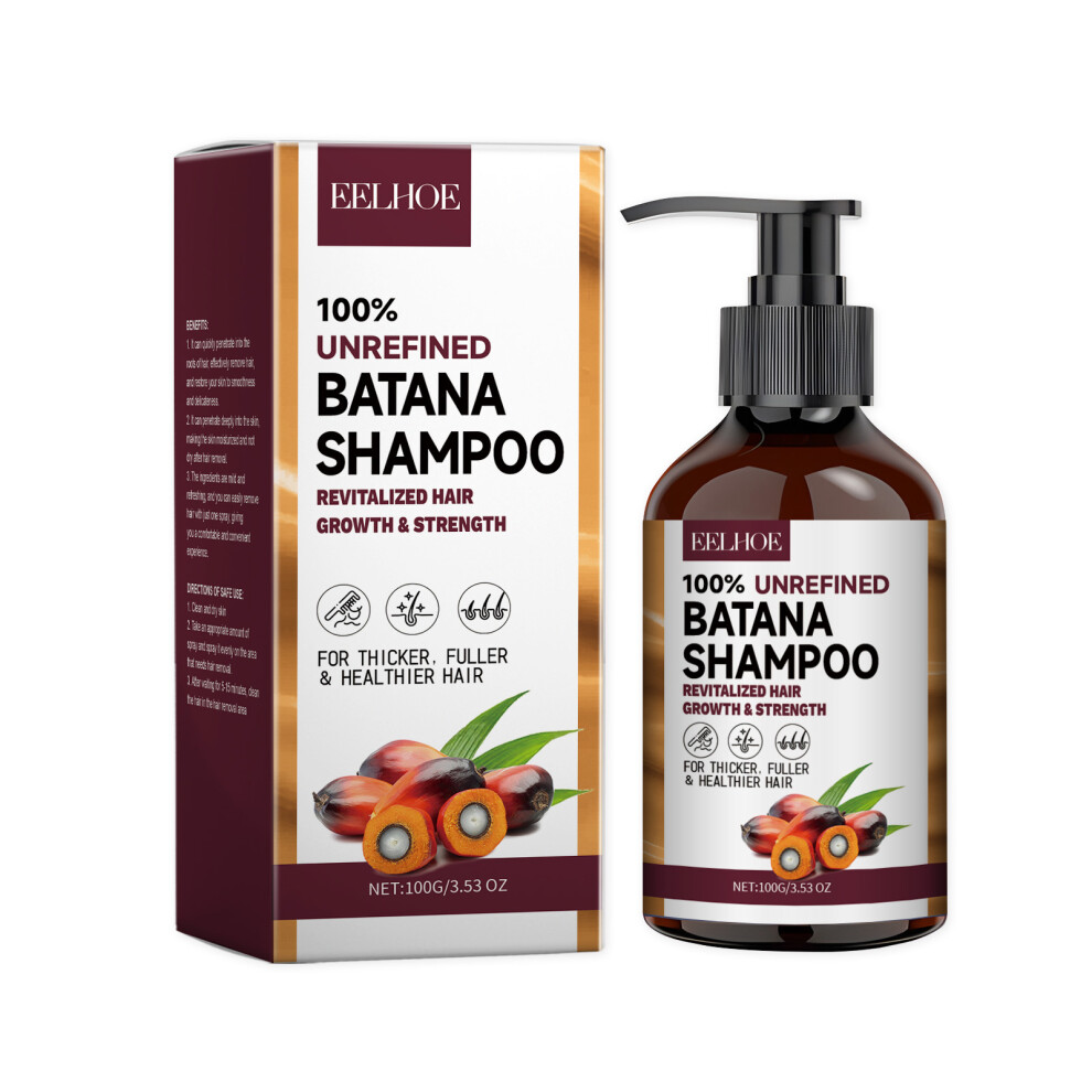 Batana Oil Shampoo: Dry Hair Repair, Moisturizing, Smooth Glossy