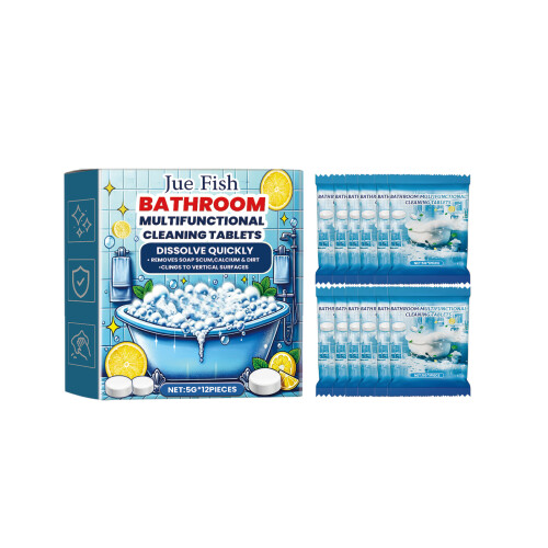 Bathroom Sink & Glass Bathtub Effervescent Scale Cleaner