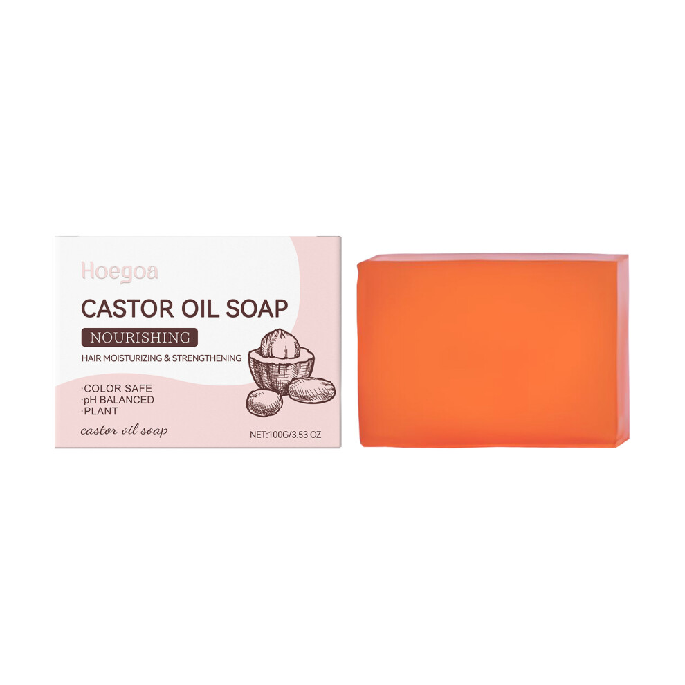 Castor Oil Shampoo: Gently Cleanses Scalp, Fluffy Soft Moisturizing