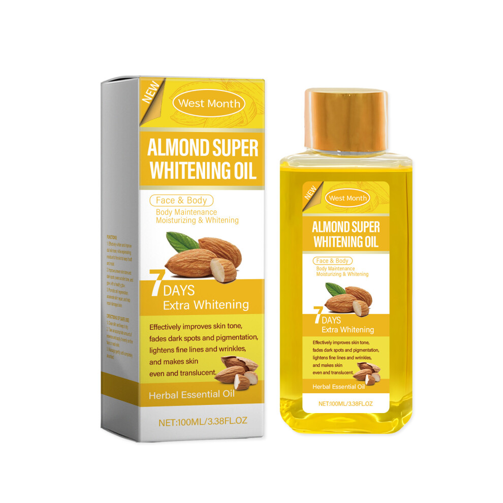 Sweet Almond Body Brightening Oil - Brightening & Moisturizing