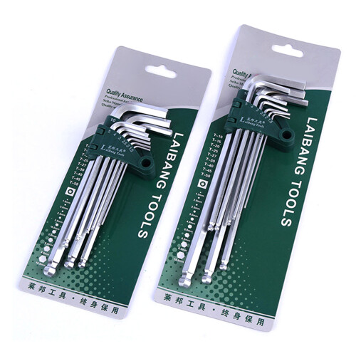 Hexagonal Spanner Set With Reinforced And Grip-Extended hexagon 2