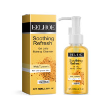 Gel-Make-up-Reiniger mild feuchtigkeitsspendend Kurkuma