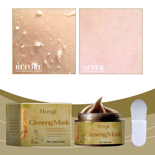Ginseng Peelingmaske - Feuchtigkeitspendend & Straffend 1