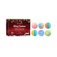 Christmas Bath Salt Ball - Bubble Shower & Moisturizing Flowers