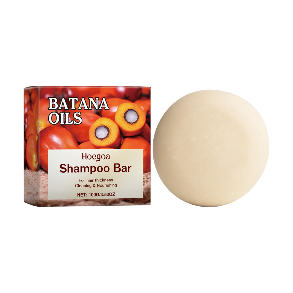Batana Solid Shampoo & Conditioner: Cleanses & Nourishes Scalp & Hair