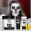 Halloween Black White Foundation Cream Clown Makeup 9