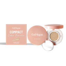Compact Air Cushion Foundation (Natural), Lightweight, No Fake White
