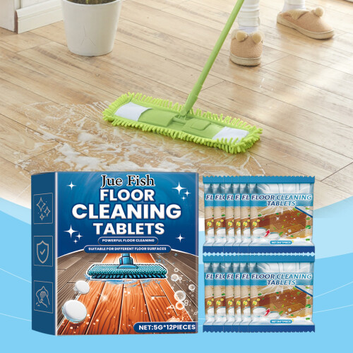 Jue Fish Floor Tile Cleaning Effervescent Tablet Brightening 1