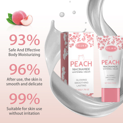 Peach Nicotinamide Brightening Moisturizing Cream 2