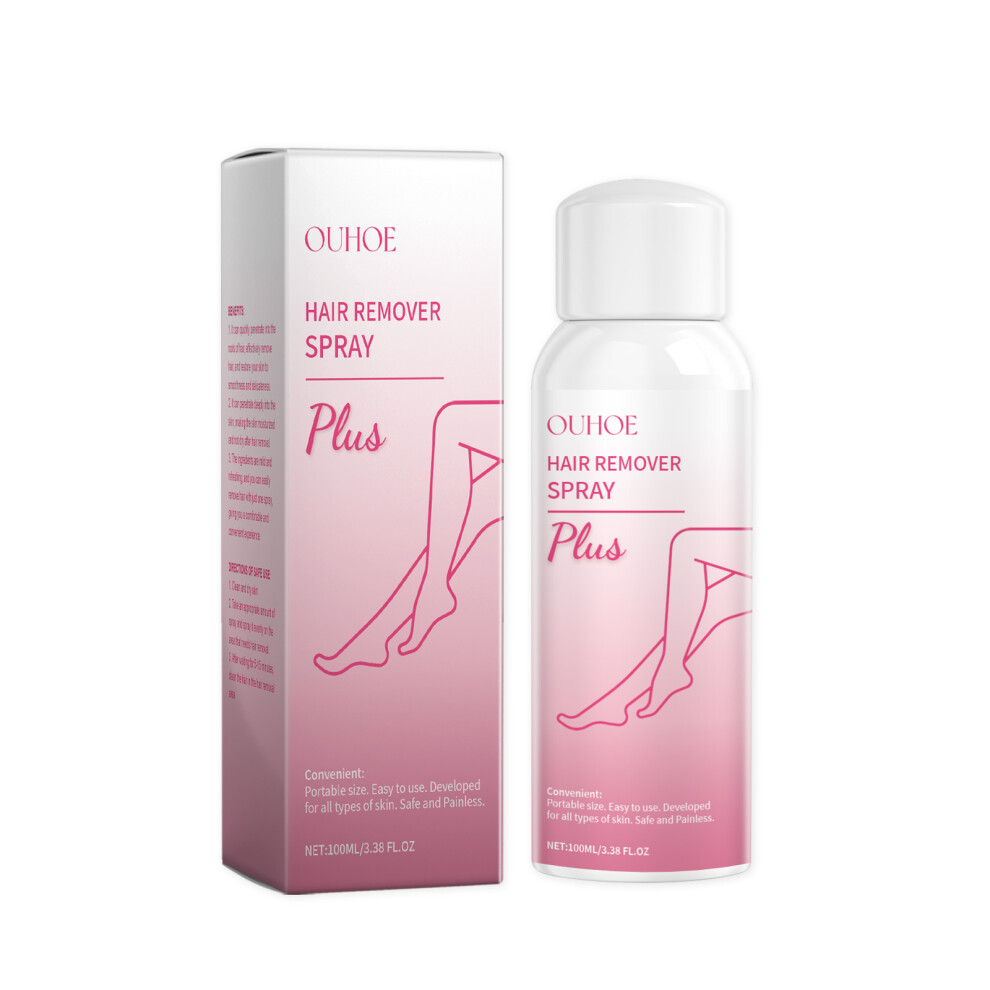 Body Hair Removal Spray, Whole Body, Gentle No Irritation