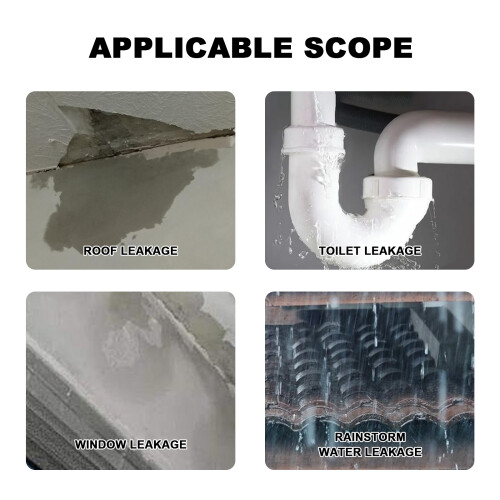Waterproof Multi-Purpose Seal for Roof/Bathroom/Wall/Floor Gaps 2