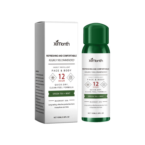 Grüntee-Moskito-Spray - Kühlend, Beruhigend, Mild Frisch