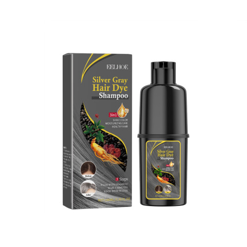 Silbergrauer Haarfärbeshampoo