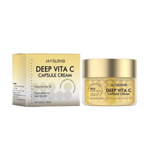 Vitamin C Gold Capsule Cream Lightens Blemishes