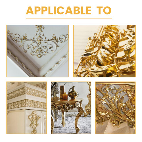 Gold Foil Paint for Wall Signs & Decorative Tracing 2