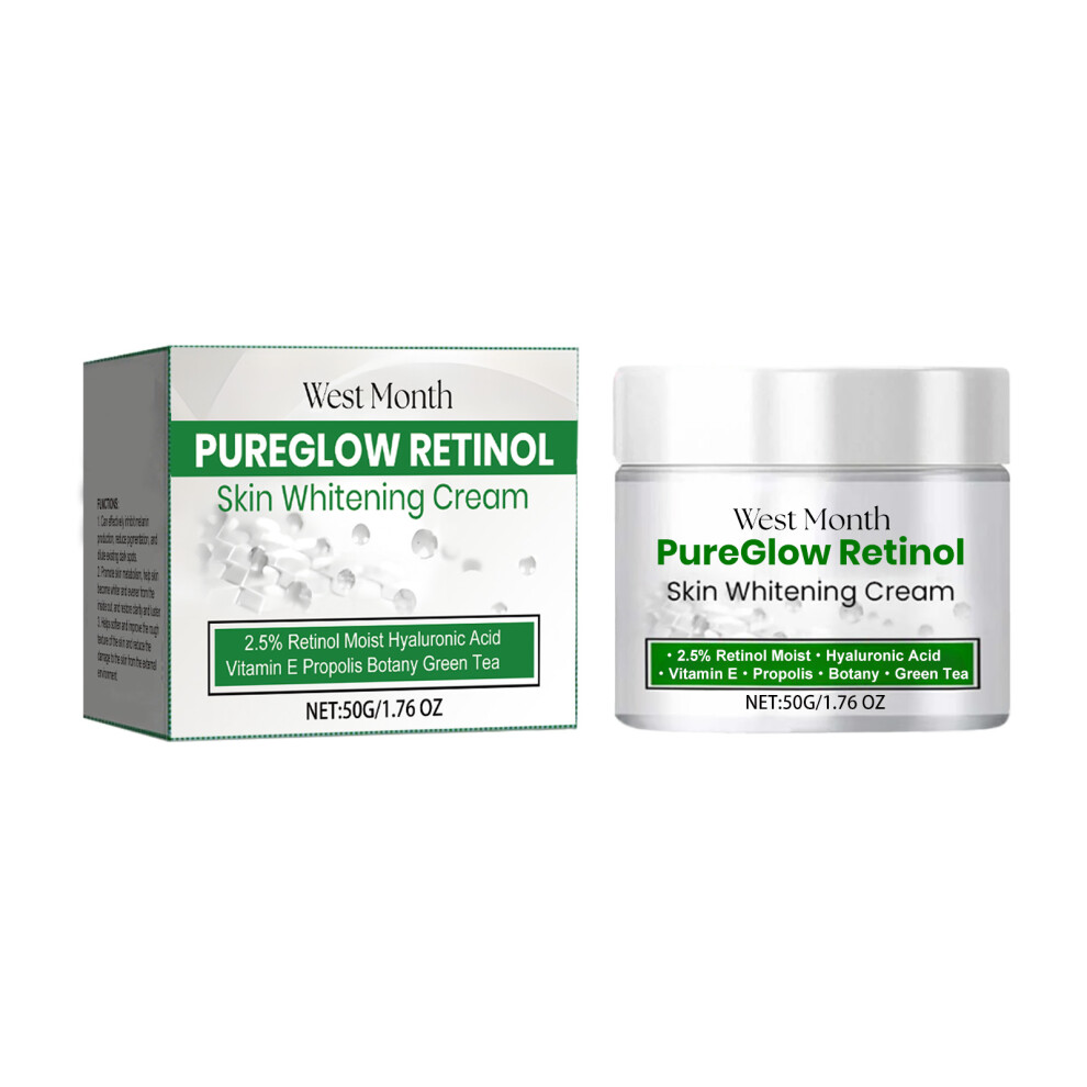 Cream West Month Retinol Brightening Brightens Dull Skin Hydrates