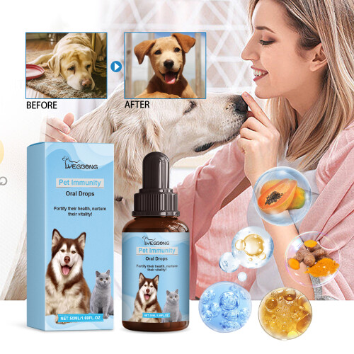 Immun-Oraltropfen für Katzen & Hunde 1