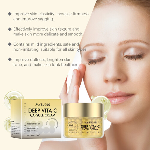 Vitamin C Gold Capsule Cream Lightens Blemishes 2