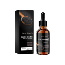 Schwarzes Sesam-Haar-Elixier: Repariert trockenes Haar & Spliss