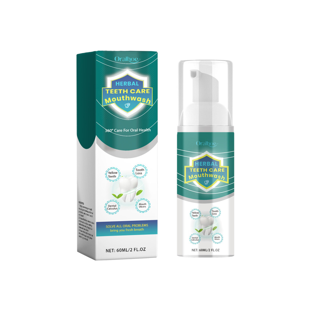 Brightening Teeth Cleanser Mousse, Fresh Breath