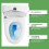 Toilettreiniger-Stick mit Jasmin-Duft - Urin/Geruch/Schmutz 10