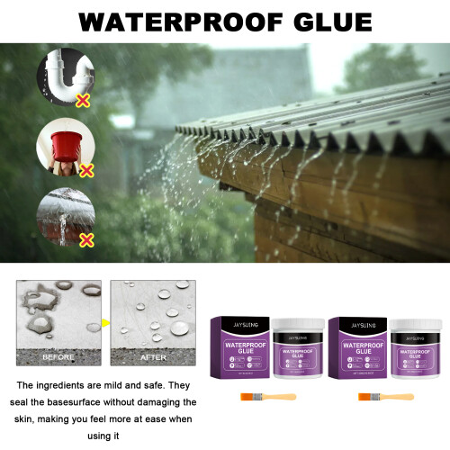 Waterproof Multi-Purpose Seal for Roof/Toilet/Wall/Floor Seams 2