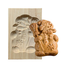 Traditional Wood Cookie Molds Decorative Kitchen Essential-16