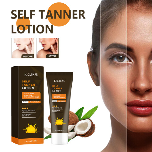 Self Tanner Lotion, Quick Tanning & Hydrating 1