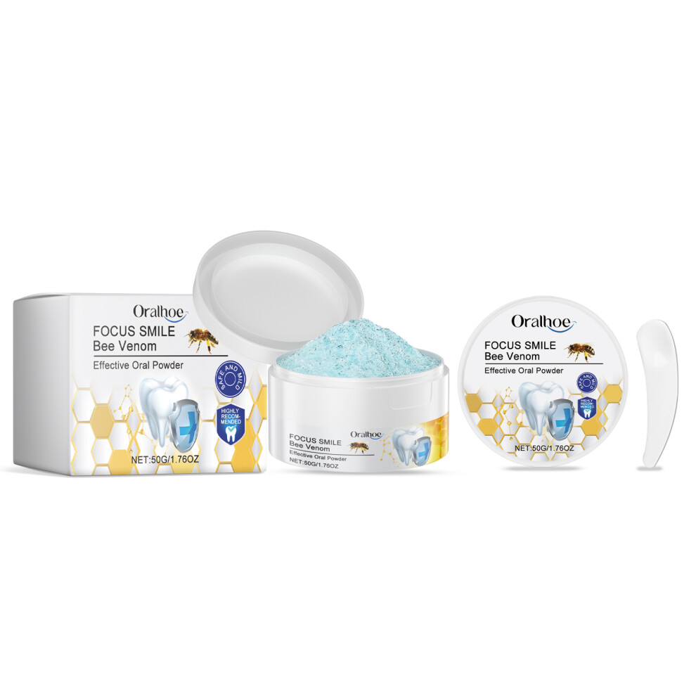 Dental Cleaning Powder for Fresh Breath, Stain Removal & Brightening