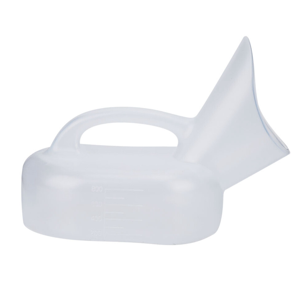 Leakproof Design Unisex Urinal Bottle, Portable Male Female Urinal with Measuring Scale, Reusable for Hospital Home Camping Car Travel (1000ml)